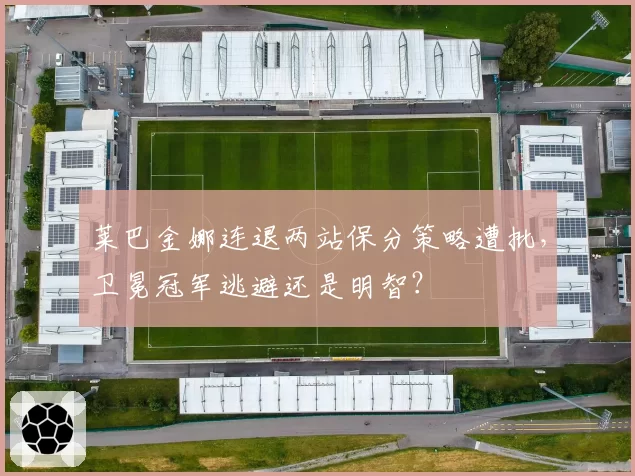 莱巴金娜连退两站保分策略遭批,卫冕冠军逃避还是明智?